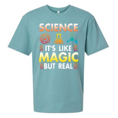 Science Is Like Magic But Real Positive Quote March For Science Sueded Cloud Jersey T-Shirt