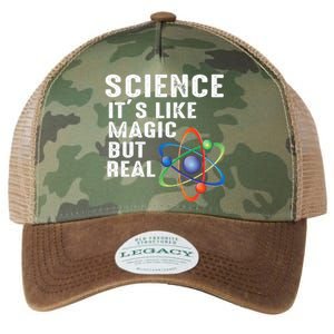 Science Its Like Magic But Real Legacy Tie Dye Trucker Hat