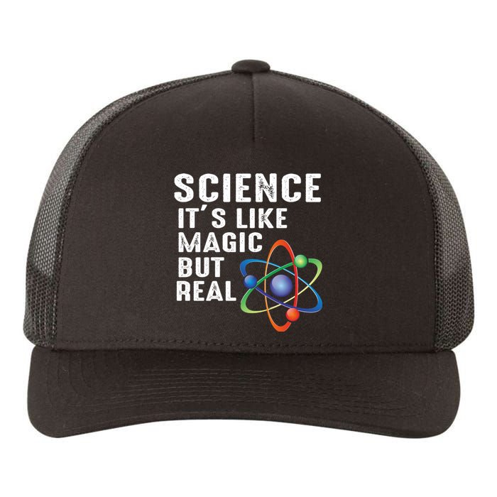 Science Its Like Magic But Real Yupoong Adult 5-Panel Trucker Hat