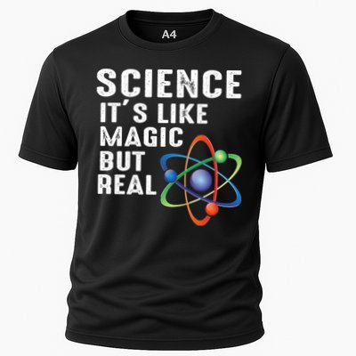 Science Its Like Magic But Real Cooling Performance Crew T-Shirt