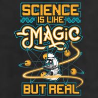 Science Is Like Magic But Real Funny Science Cool Comfort Performance Bucket Hat