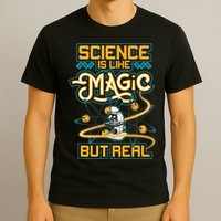 Science Is Like Magic But Real Funny Science T-Shirt