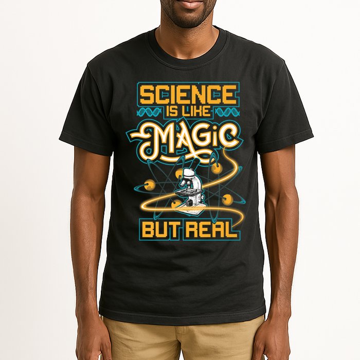 Science Is Like Magic But Real Funny Science Tall T-Shirt