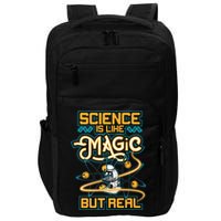 Science Is Like Magic But Real Funny Science Impact Tech Backpack