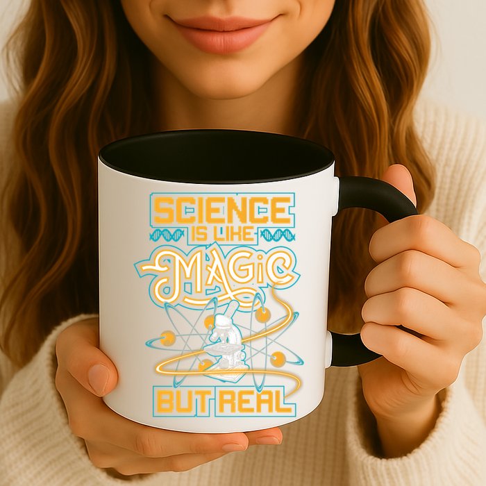 Science Is Like Magic But Real Funny Science Mug