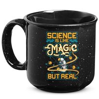 Science Is Like Magic But Real Funny Science 15oz Campfire Ceramic Mug