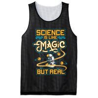 Science Is Like Magic But Real Funny Science Mesh Reversible Basketball Jersey Tank