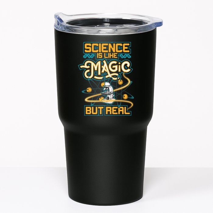 Science Is Like Magic But Real Funny Science Tumbler