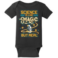 Science Is Like Magic But Real Funny Science Baby Bodysuit