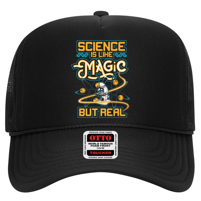 Science Is Like Magic But Real Funny Science Hat