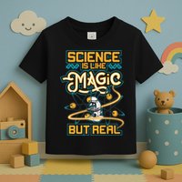 Science Is Like Magic But Real Funny Science Toddler T-Shirt