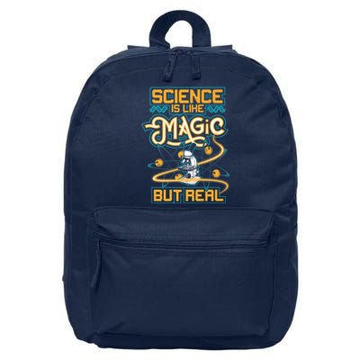 Science Is Like Magic But Real Funny Science 16 in Basic Backpack