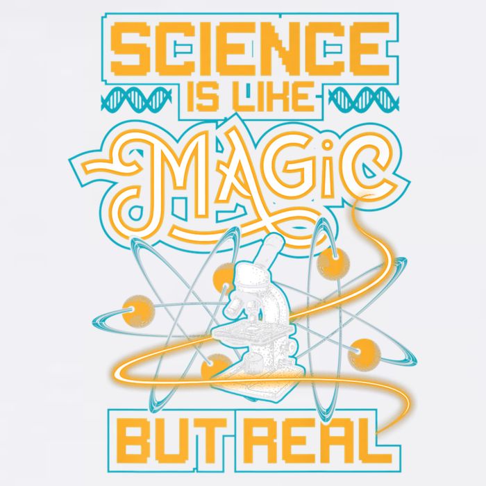 Science Is Like Magic But Real Funny Science Garment-Dyed Sweatshirt