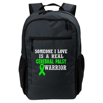 Someone I Love Cerebral Palsy Warrior Cerebral Palsy Ribbon Gift Daily Commute Backpack