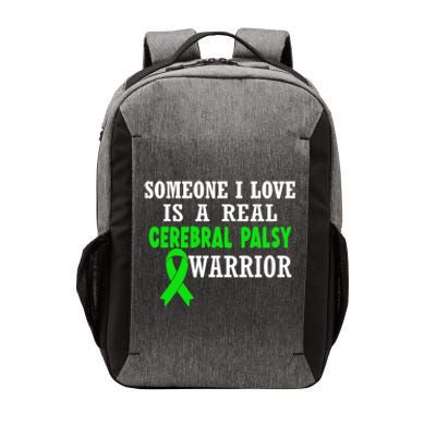 Someone I Love Cerebral Palsy Warrior Cerebral Palsy Ribbon Gift Vector Backpack