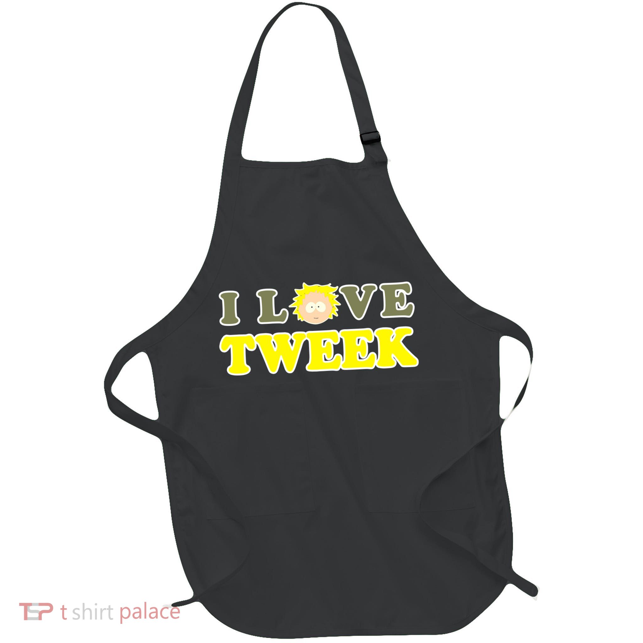S.O.U..T.H.P.A.R.K. I Love Tweek Full-Length Apron With Pockets