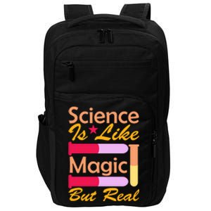 Science Is Like Magic But Real Impact Tech Backpack