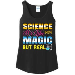 Science ItS Like Magic But Real Graphic Ladies Essential Tank