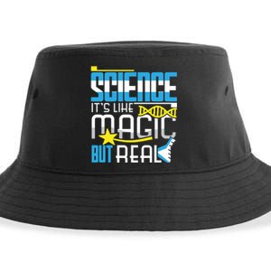 Science: ItS Like Magic But Real Sustainable Bucket Hat