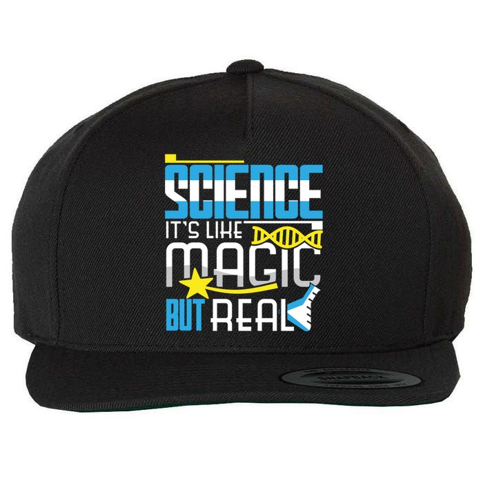 Science: ItS Like Magic But Real Wool Snapback Cap