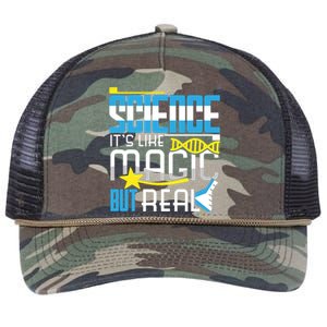 Science: ItS Like Magic But Real Retro Rope Trucker Hat Cap