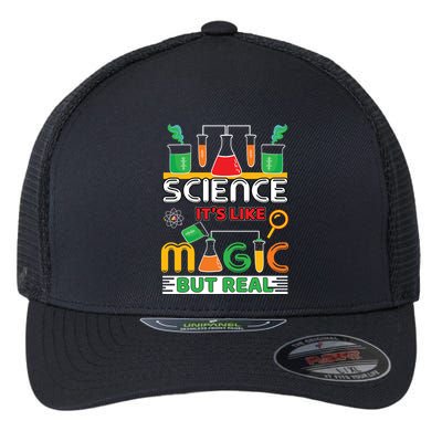 Science: ItS Like Magic But Real Flexfit Unipanel Trucker Cap