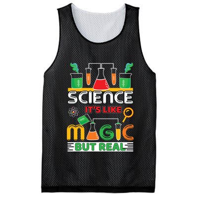 Science: ItS Like Magic But Real Mesh Reversible Basketball Jersey Tank