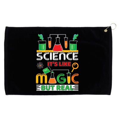Science: ItS Like Magic But Real Grommeted Golf Towel