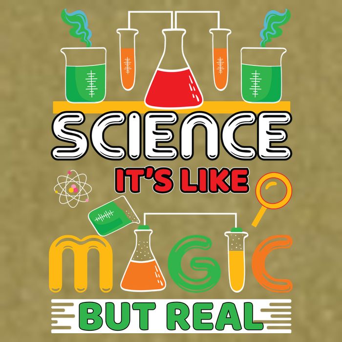 Science: ItS Like Magic But Real Garment-Dyed Women's Muscle Tee
