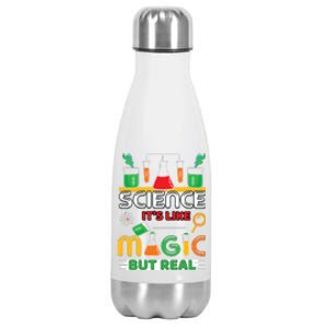 Science: ItS Like Magic But Real Stainless Steel Insulated Water Bottle