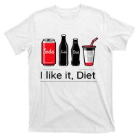 Soda I Like It Diet Essentials Morning Beverage Love T-Shirt