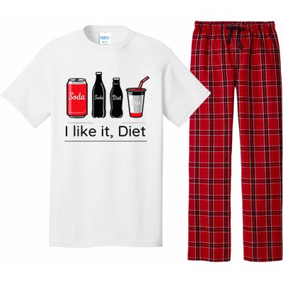 Soda I Like It Diet Essentials Morning Beverage Love Pajama Set