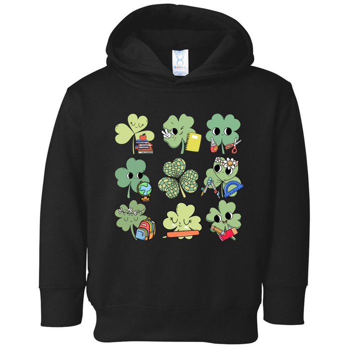 Shamrock Irish Lucky Toddler Hoodie