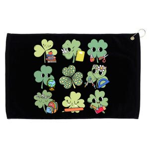 Shamrock Irish Lucky Grommeted Golf Towel