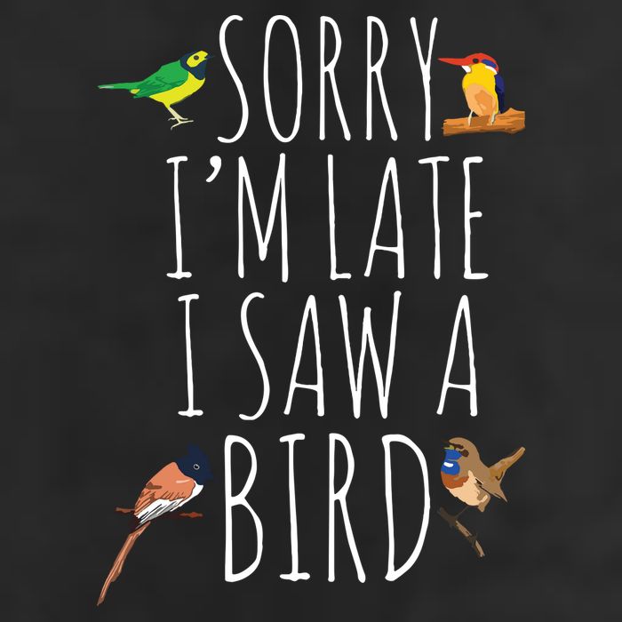 Sorry Im Late I Saw A Bird Cute Bird Lover Birding 11oz C Handle Ceramic Mug