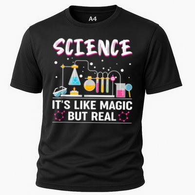 Science Its Like Magic But Real Cooling Performance Crew T-Shirt