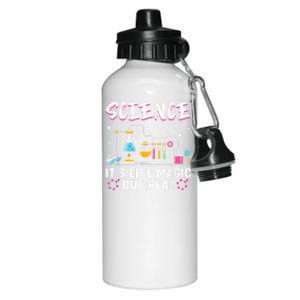 Science Its Like Magic But Real Aluminum Water Bottle