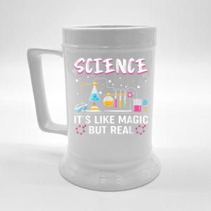 Science Its Like Magic But Real Beer Stein