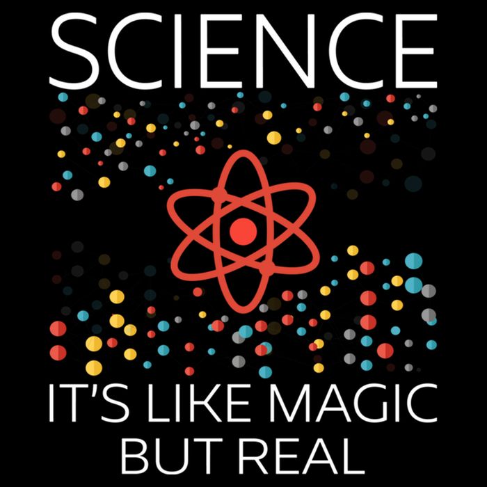 Science Its Like Magic Funny Science Nerd Geek Funny Gift Great Gift Drawstring Bag