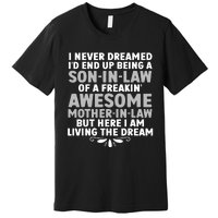 Son In Law Art From Mother In Law For Son In Law Premium T-Shirt