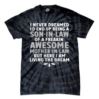 Son In Law Art From Mother In Law For Son In Law Tie-Dye T-Shirt