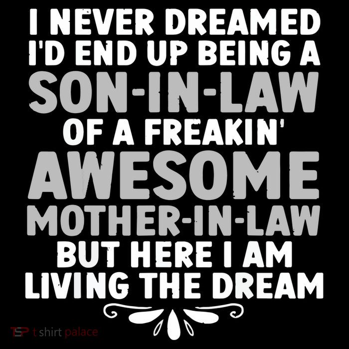 Son In Law Art From Mother In Law For Son In Law Women's V-Neck T-Shirt