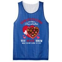 Substituting Is Like A Box Of Chocolates Substitute Teacher Gift Mesh Reversible Basketball Jersey Tank