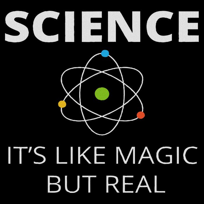 Science It's Like Magic But Real Geek Scientist 16 in Basic Backpack