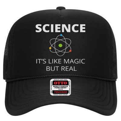 Science It's Like Magic But Real Geek Scientist Trucker Hat