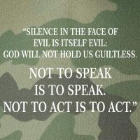 Silence In The Face Of Evil Quote Legacy Tie Dye Trucker Hat