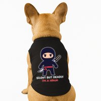 Silent But Deadly I'm A Ninja Doggie Tank