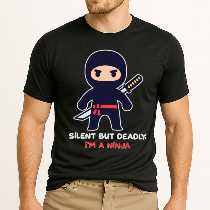 Silent But Deadly I'm A Ninja Performance Shirt