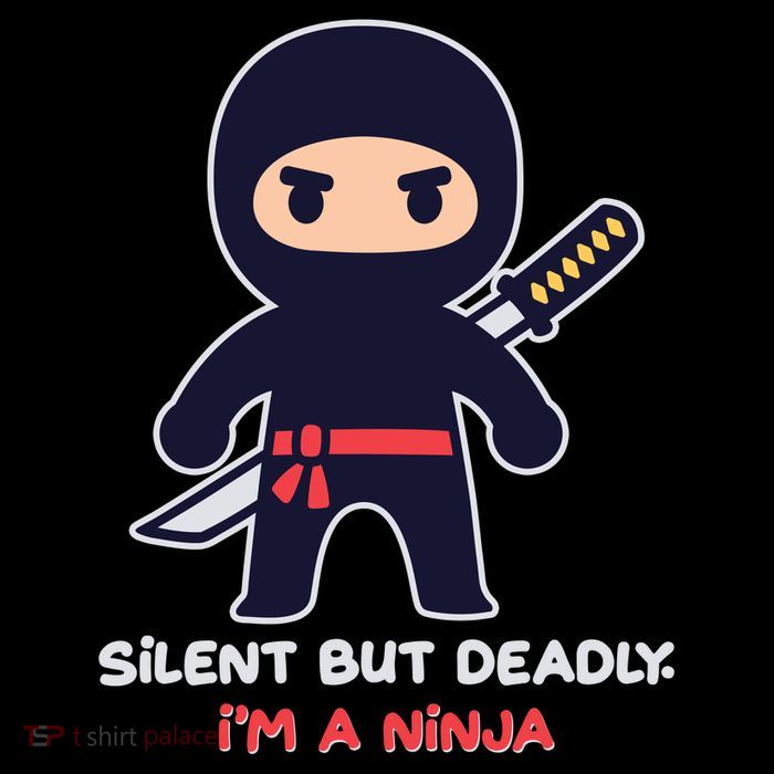 Silent But Deadly I'm A Ninja Hoodie