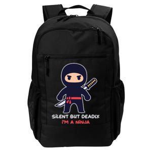 Silent But Deadly I'm A Ninja Daily Commute Backpack